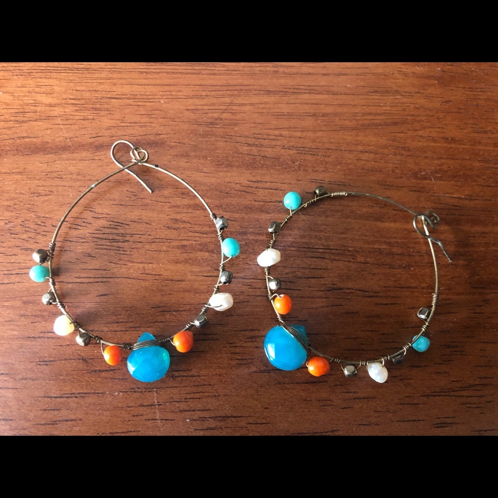 NWOT Hoop earrings